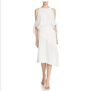 NWT Elliat White Captivate Cold Shoulder Dress